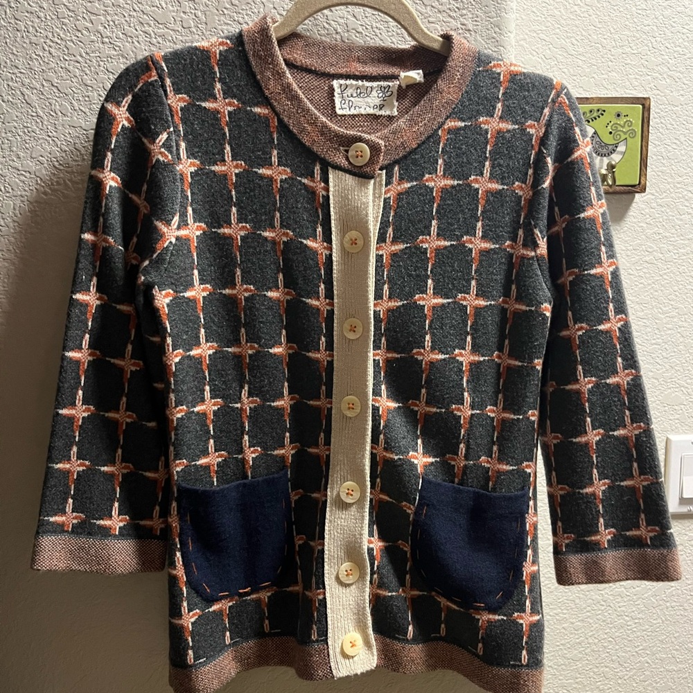 Fun fall cardigan from Anthro